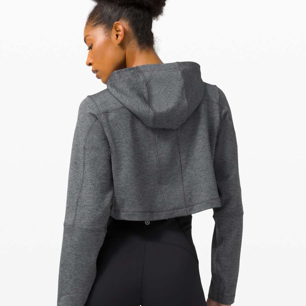 Lululemon Oversized Crop Hoodie Half Zip